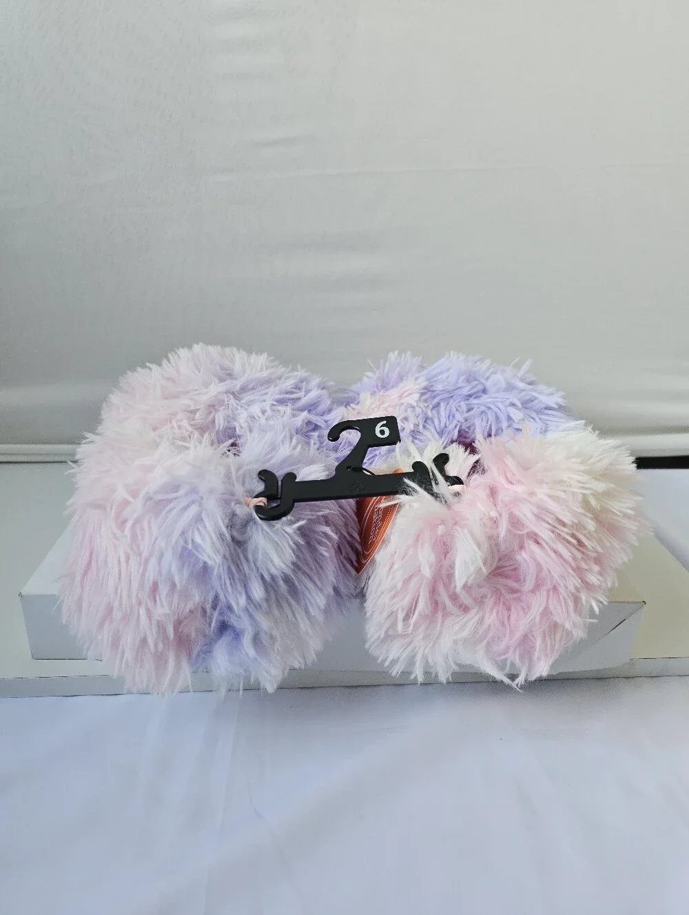 Wonder Nation Fuzzy Monster Slippers - Sizes 4/5 and 6 NEW